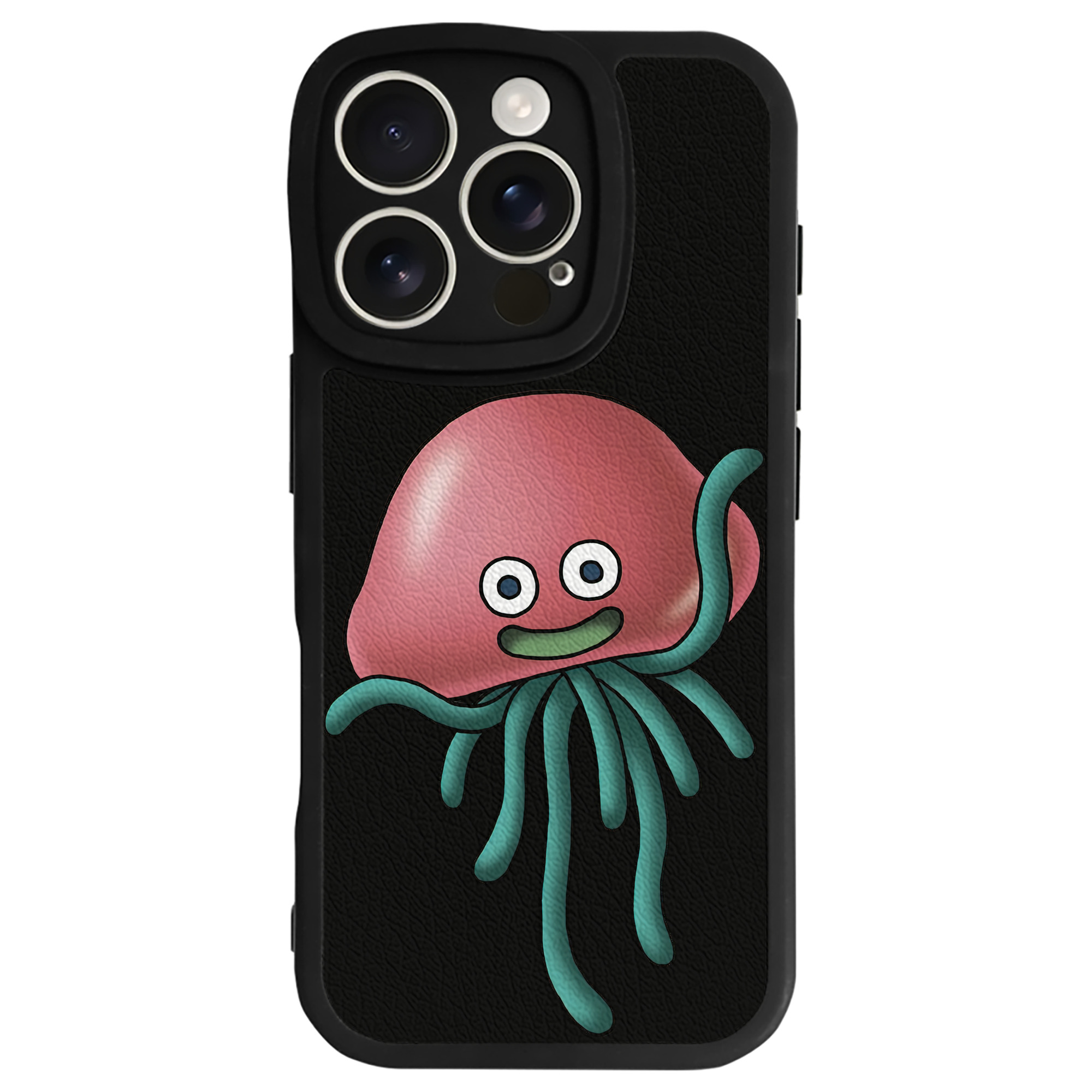 （画像用） ドラゴンクエスト Doragon Kuesuto Dragon Quest 【iPhone 16シリーズ対応】シリコンスマホケース（レザー調） 材質：シリコン